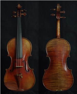 SN:210 S$1890-Guarneri Del Gesu “Cannon”-1743-Russian Spruce
