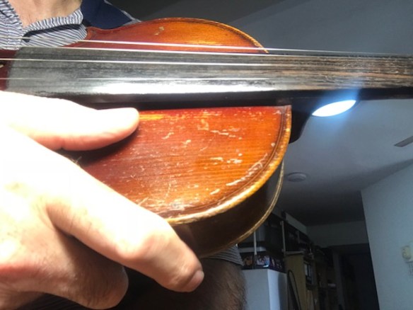 Wear-Thumb rest hold